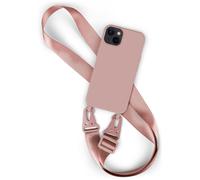 Phone Case with Strap for Apple iPhone 13 Phone Chain Silicone Wrap Around Case