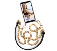 Phone Chain For Nokia 5 Case with Metal Band Silicone Crossbody Phone Pouch