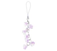 Phone Chain Unique Keyring Lilys of The Valleys Phone Charm Pendant Straps Great for Fashion Individuals Present Lilys of The Valley Chain
