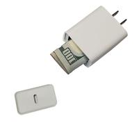 Phone Charger Diversion Safe - Realistic Looking USB Charger with Storage Compartment | Cash Can Items Hidden Compartment Storage Hiding Places for Valuables