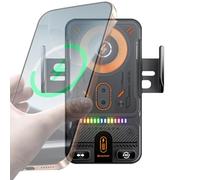 Phone Charger - Power Bank Fast Charging, Airflow Grid Support, Automatic Gripping, Hands Free Navigation, Rapid Electrical Refueling, Family Cruise Road Excursions Black