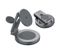 Phone Charger Station | Portable Charger | Magnetic 360 Degree Rotating Fast Charge With Adjustable Phone Holder For Home/Travel