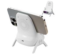 Phone Charger Wireless | Desk Cell Phone Holder - Tablet Fast Charging Device 15W Magnetic, Chair Shape Cellphone Stand for Dressing Table Study