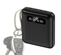 Phone Charging Bank - Compact Battery, Pocket Unit | Digital Display Powerbank, External Charger for Tablet, Mobile Electronics, Quick Recharge Station for Travel Office Desk Nigh