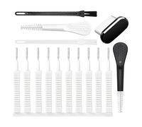Phone Charging Port Cleaner Kit Cell Phone Cleaning Tool Smartphone Cleaning Kit Charger Port Cleaner Brushes With Dust Protectors Nylon Bristle Tools For Mobile Speakers Camera Lens Keyboard Care