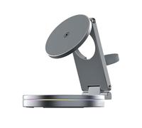 Phone Charging Station | Portable Charger | Magnetic Fast Charge 360 Degree Rotating Design Cellphone Holder For Game Console, Bag Luggage Accessories