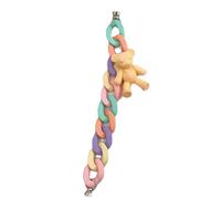 Phone Charm Aesthetic Phone Wrist Strap for Women Phone String String Strap for Girls and Bear Figurine