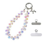Phone Charm - Phone Wrist Strap, Phone Charm Strap, Phone Charms, Phone Accessories, Phone Chain, Crystal Beaded Mobile Phone Pendant, Bag Charms, Keychains, Bag Accessories,Save The Girls Phone Strap