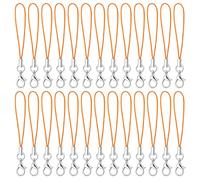 Phone Charms Strap Yellow Replacement Keychains String with Lobster Clasp Lanyard Accessories for Phone Keychains DIY Jewelry Making