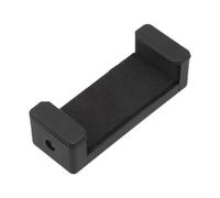 Phone Clip Bracket for Tripod Monopod, ABS Mobile Holder Mount with 55-85mm Jaw, Lightweight Selfie Stand Adapter for Smartphone Video Recording