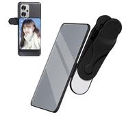Phone Clip Selfie Glass, Phone Rear Camera Selfie Glass - Clip on Phone Selfie Vlog - See How You Look Compact Phone for High Resolution Photos