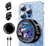 Phone Cooler for Game,Magnetic Heat Dissipation Attachment | Cell Phone Cooler with Clip | for Live Streaming Playing Games Music Listening Students Teens Adults
