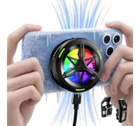Phone Cooler for Gaming, Semiconductor Cooling Fan Magnetic, RGB, Silent