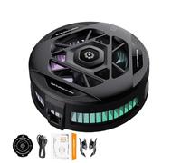 Phone Cooler - Magnetic Chill Fan, Silent Usb Module | Portable Semiconductor Device Smartphone Heat Control, Efficient Cooler for Esports Travel Daily Commuting Setup, Outdoor Tech Zone