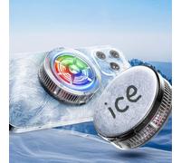 Phone Cooler, Magnetic Fan Small USB S1 ICE Phone Cooler for Gaming, Semiconductor Cooling RGB Cellphone Radiator for Cell iPhone Ipad Ps5 Gamer Influencer Tiktok Live Streaming
