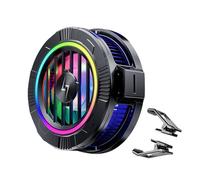 Phone Cooler - Magnetic Phone Radiator | Ṕhone Cooler With Wireless Charging, Playing Game Quite Radiator Type C Charging With Light Ŕadiator Semiconductor Heatsink Cooling For P̀hone