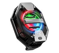 Phone Cooler - Mobile Cooling Fan | Portable Semiconductor Cooler with RGB Lighting for Outdoors Vlogging Live Streaming and Summer Activities