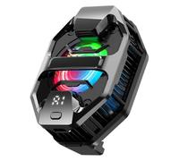 Phone Cooling Fan | Phone Fan Regial - Vengilador Semiconductor Mobile Device with RGB LED for Outdoor Vlog Live Stream Beach Tablet