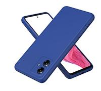 Phone Cover Bundles Silicone Case For Motorola Moto G14 Case, Ultra Slim Shockproof Protective Liquid Silicone Phone Case With Soft Anti-Scratch Microfiber Lining Cover Protective Case Case(Red)