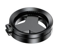 Phone Filter Lens 52mm Magnetic, Enhanced Photography, 5.2x5.2x1cm, Phone Lens Filter Adapter Mount, Universals Double-Sided Retractable Polarizer Filters Ring, Easy Installation, for Smartphone
