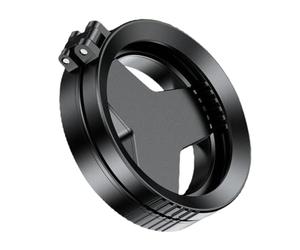 Phone Filter Lens 52mm Magnetic-Mount 2-in-1 Filter Lens Adapter | Rotary Camera Accessory, Durable Clips Design, High Precision Photography Tool, Telephone