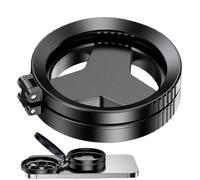 Phone Filter Lens 52mm Magnetic | Scalable Filter Lens Adapter - Rotatable Camera Accessory for Smartphone Landscape Architecture Portrait Street Outdoors Photography