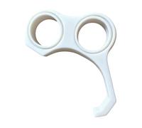 Phone Finger Holder - Back Mount Ring for Smartphone, Portable Phone Hand Grip, Non-Slip Ergonomic Accessory, Eco Friendly Polylactic Acid Body | Support for Home Office & Travel Video Calls