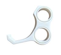 Phone Finger Holder - Smartphone Back Grip Mount | Non Slip Finger Ring with Comfortable Support, Polylactic Acid Grip with Secure Fit for Home Office Travel Camping Family Video Calls