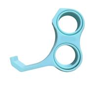 Phone Finger Holder - Smartphone Back Grip Mount | Non Slip Finger Ring with Comfortable Support, Polylactic Acid Grip with Secure Fit for Home Office Travel Camping Family Video Calls