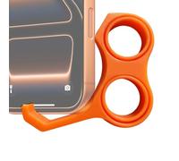 Phone Finger Holder - Smartphone Back Grip Mount | Non Slip Finger Ring with Comfortable Support, Polylactic Acid Grip with Secure Fit for Home Office Travel Camping Family Video Calls