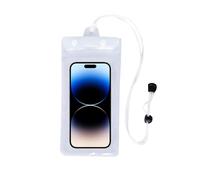 Phone Floating Case - Waterproof Case, Floating Safety Pouch, Transparent Front Panel, Strong Seal Closure, Easy Neck Strap Carry | Suitable during diving, rafting rides, water park