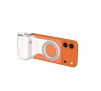 Phone For Stabilizer With Magnetic Ring Light, Handheld Grip For Steady Video Recording, Portable Mobile Filming Handle For Vlog(White)