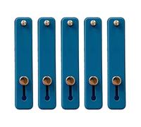 Phone Grip Strap - 5pcs Telescopic Push Holder 10x2cm | Reusable Mobile Phone Holder PC TPU for Smartphones, Secure Finger Strap