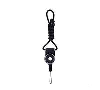 Phone Hanging Rope Removable Rotate Rope Anti-Lose Phone Neck Rope Multifunction Hanging Rope For Phone Id Card Use 1Pcs Black Durability and fashion
