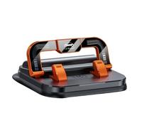 Phone Holder - 3in 360 Degree Adjustable Car Mount Suction Base Rack, Universal Dashboard Stand, Strong Non Slip Secure Clamp, Rotating Windshield Bracket | Hands Free Accessory For Automotive Travel.