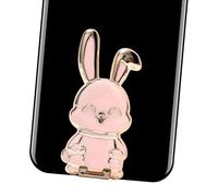 Phone Holder Bunny Rabbit Cute Rabbit Desk Phone Holder, Foldable Lazy Buckle Bunny Paste for All Phones