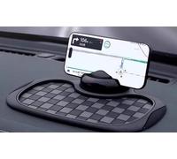 Phone Holder Car Stand Anti Skid Pad for Kia NIRO 2017-2022/E-NIRO 2019-2024, with Secure Placement Adjustable Viewing Angle Rotatable Car Dashboard Pad,Black