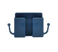 Phone Holder Charging Stand - Heavy Duty Wall Mount, Built-in Storage Hooks, Wall Mount with Non-Slip Base | Universal Home Phone Holder