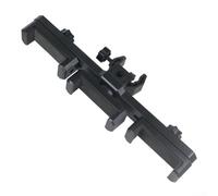 Phone Holder Clamp for Mic Stand Tripod Bracket, Three Phone Clips, Black