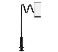 Phone Holder for Bed,Bed Phone Holder Laying Down - 360-Degree Adjustable Gooseneck Bracket Clamp Neck for Nightstand Pillow Laying Kitchen Book Reading