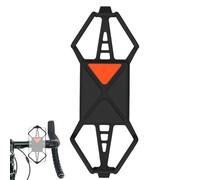 Phone Holder for Bicycle, Silicone Mountain Bike Mobile Phone Holder, Quick Release, Multifunctional Navigation, Secure Strap for Bicycle with Commuting in F