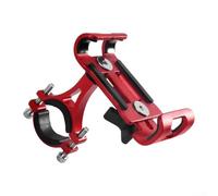 Phone Holder for Bicycles with Aluminum Alloy Fixed Frame Mount Supporting Handlebar Installation and Navigation (blue)