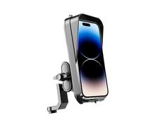 Phone Holder for Bike Handlebar | Waterproof Handlebar Phone Mount with Rain Cover,Bicycle Accessories for Viewing Video Recording Calling Riding Navigation Commuting Road Trip Mountain