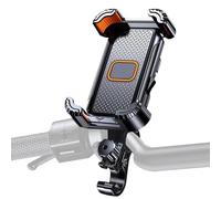 Phone Holder for Bike, Portable Vibration Resistant Waterproof Clamp Stand Phone Holder for Motorcycle - for Cycling, Cycling, Street, Outdoor, Sports, Travel, Travel, Women and Men