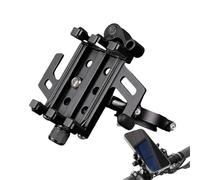 Phone Holder for Bike - Riding Smartphone Mount Clamp,Vibration-Proof Bicycle Phone Clamp,for Mountain Gym Urban Touring Camping Commuting Scooter Travel