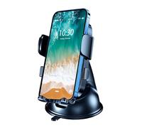 Phone Holder for Boat, Suction Cup Boat Cell Phone Mount Marine Dashboard Universal Desk Waterproof Heavy Duty Holder for Boating Kayak Sailing Marine Marina for iPhone Samsung Google All Smartphones