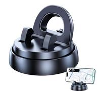 Phone Holder for Car - Rotating Cell Phone Holder for Car with Non-Slip Silicone, Extreme Temperature Stability, Adjustable Spring Design, Car Mount