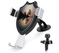 Phone Holder for Cars,Reflection Guitarprinted Rotation Universal Car Phone Mount for Dashboard Windscreen Air Vent Fit 4.0''-6.0'' Smartphones
