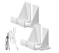 Phone Holder for Charging, Wall Mounted Phone Holder for the Shower, Wall Mounted Mobile Phone Holder, Punch-Free TV Drama Chaser, Multi-Function Mobile Phone Charging Station, Wall Storage Rack