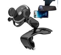 Phone Holder for Dashboard - Rotating Car with Folding Design, 360 Degree View Adjuster | Travel Accessory for Safe Driving
